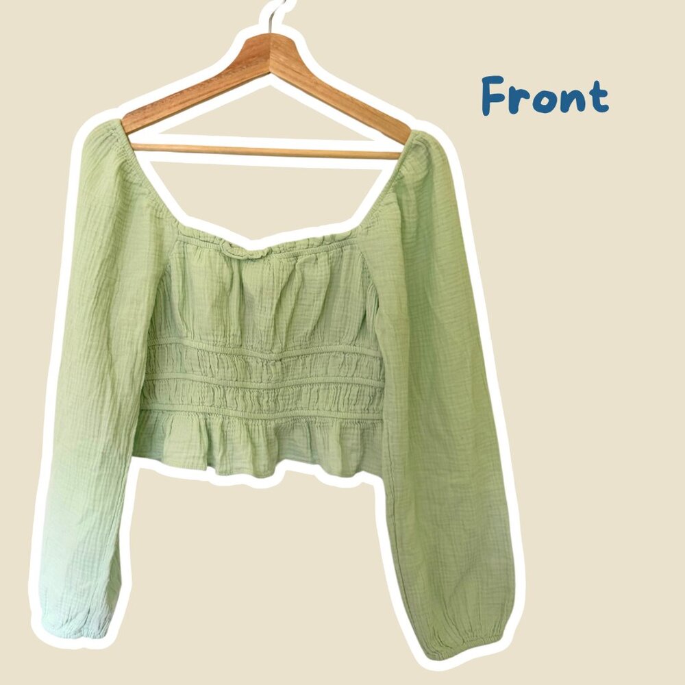 Wild Fable Smocked Blouse - Picture 2 of 4